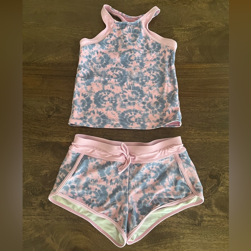 Athleta Girl 2 piece swim set